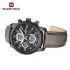 NAVIFORCE 9211 New Watches For Men Sports Man Leather Wristwatch Waterproof Quartz Classic Clock PU Leather