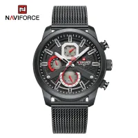NAVIFORCE 9211 New Watches For Men Sports Man Stainless Steel Wristwatch Waterproof Quartz Classic Clock