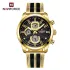 NAVIFORCE 9211 New Watches For Men Sports Man Stainless Steel Wristwatch Waterproof Quartz Classic Clock