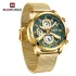 NAVIFORCE 9211 New Watches For Men Sports Man Stainless Steel Wristwatch Waterproof Quartz Classic Clock