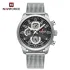 NAVIFORCE 9211 New Watches For Men Sports Man Stainless Steel Wristwatch Waterproof Quartz Classic Clock