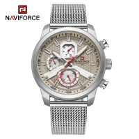 NAVIFORCE 9211 New Watches For Men Sports Man Stainless Steel Wristwatch Waterproof Quartz Classic Clock