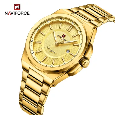 NAVIFORCE 9212 New Watches For Men Casual Man Stainless Steel Wristwatch Waterproof Quartz Classic Clock