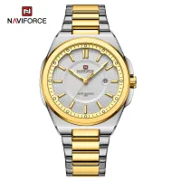NAVIFORCE 9212 New Watches For Men Casual Man Stainless Steel Wristwatch Waterproof Quartz Classic Clock