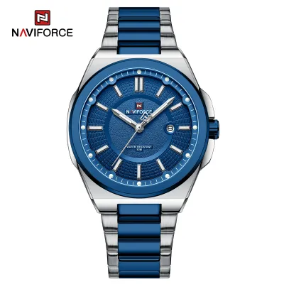 NAVIFORCE 9212 New Watches For Men Casual Man Stainless Steel Wristwatch Waterproof Quartz Classic Clock