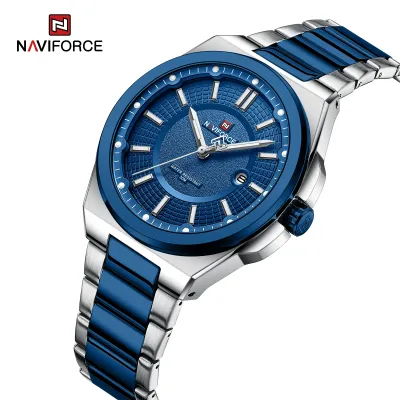 NAVIFORCE 9212 New Watches For Men Casual Man Stainless Steel Wristwatch Waterproof Quartz Classic Clock