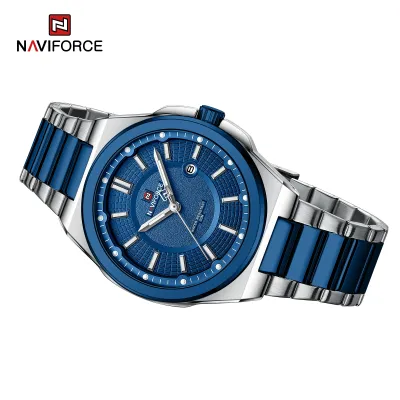 NAVIFORCE 9212 New Watches For Men Casual Man Stainless Steel Wristwatch Waterproof Quartz Classic Clock