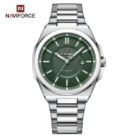 NAVIFORCE 9212 New Watches For Men Casual Man Stainless Steel Wristwatch Waterproof Quartz Classic Clock