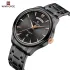 NAVIFORCE 9213 New Men Wristwatch Top Brand Luxury Date Week Man Watch Stainless Steel Classic Quartz Original Male Clock