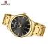 NAVIFORCE 9213 New Men Wristwatch Top Brand Luxury Date Week Man Watch Stainless Steel Classic Quartz Original Male Clock