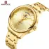 NAVIFORCE 9213 New Men Wristwatch Top Brand Luxury Date Week Man Watch Stainless Steel Classic Quartz Original Male Clock