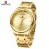 NAVIFORCE 9213 New Men Wristwatch Top Brand Luxury Date Week Man Watch Stainless Steel Classic Quartz Original Male Clock