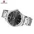 NAVIFORCE 9213 New Men Wristwatch Top Brand Luxury Date Week Man Watch Stainless Steel Classic Quartz Original Male Clock