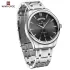 NAVIFORCE 9213 New Men Wristwatch Top Brand Luxury Date Week Man Watch Stainless Steel Classic Quartz Original Male Clock