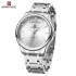 NAVIFORCE 9213 New Men Wristwatch Top Brand Luxury Date Week Man Watch Stainless Steel Classic Quartz Original Male Clock