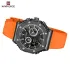 NAVIFORCE 9216 dual display luxury Silicon men quartz wristwatch wholesale original Waterproof multifunction sports wrist watch