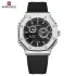 NAVIFORCE 9216 dual display luxury Silicon men quartz wristwatch wholesale original Waterproof multifunction sports wrist watch