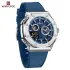 NAVIFORCE 9216 dual display luxury Silicon men quartz wristwatch wholesale original Waterproof multifunction sports wrist watch