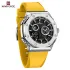 NAVIFORCE 9216 dual display luxury Silicon men quartz wristwatch wholesale original Waterproof multifunction sports wrist watch
