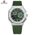 NAVIFORCE 9216 dual display luxury Silicon men quartz wristwatch wholesale original Waterproof multifunction sports wrist watch