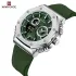 NAVIFORCE 9216 dual display luxury Silicon men quartz wristwatch wholesale original Waterproof multifunction sports wrist watch