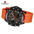 NAVIFORCE 9221 Sports Waterproof LCD Digital Display Man Clock Trend Casual Comfortable TPU Strap Luminous Quartz Men Watch