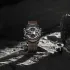 NAVIFORCE 9225 Dual Display Quartz Analog Digital Wristwatch for Men Genuine Leather Strap Water Resistant Man Watch