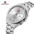 NAVIFORCE 9226 Brand Original Men Watch Stainless Steel Strap Business Waterproof Quartz Wristwatch