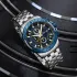 NAVIFORCE 9227 Men's Watches Sport Chronograph Quartz Calendar Man's Wristwatches Stainless Steel Waterproof Clock Male