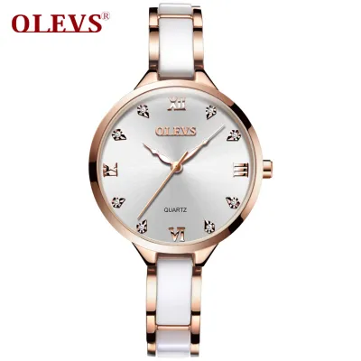 OLEVS 5872 Luxury Top Brand Watch For Women Waterproof Luminous Original Quartz Ladies Wristwatch Fashion Women's Watches
