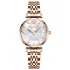 Olevs 6642 womens watches top luxury rhombus mirror quartz watch women stainless steel waterproof ladies wristwatches