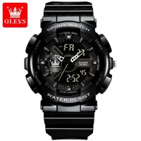 OLEVS 1102 elegant digital watch original Silicone band night light Multi function in stock sports wrist watch