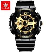 OLEVS 1102 elegant digital watch original Silicone band night light Multi function in stock sports wrist watch