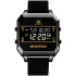 OLEVS 1103 Digital Sport Watch Gift Square-dial Silicone Watchband Wristwatch Calendar Luminous Alarm