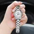 OLEVS 5567 Quartz Casual Watch Gift Alloy Watchband Round-dial Wristwatch Week Display Calendar Luminous