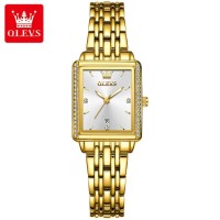 OLEVS 9995 Women's Watches Luxury Golden Stainless Steel Woman Watch Luminous Waterproof Quartz Wrist Watch Fashion Watches for Women