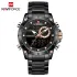 NAVIFORCE NF9163 Luxury Original Sports Men Wristwatch Quartz Steel Waterproof Digital Fashion Male Watch