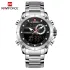 NAVIFORCE NF9163 Luxury Original Sports Men Wristwatch Quartz Steel Waterproof Digital Fashion Male Watch