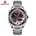 NAVIFORCE NF9171 Business Men Watch Quartz Digital Male Clock Military Sport Stainless Steel Top Brand Luxury Blue Man Wristwatch