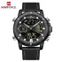 NAVIFORCE NF9172 Men Watch Digital Sport Top Brand Luxury Man WristWatch Military Genuine Leather LED Quartz Fashion Male Clock