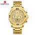 NAVIFORCE NF9175 Popular Classic Men's Quartz Multifunction Watches Casual Fashion Wristwatch with 3 Small Dials Chronograph Male Clock