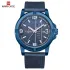NAVIFORCE NF9177 Casual Men Leather Strap Watches Military Sport Waterproof Male Wristwatch Quartz Calendar Man Clock