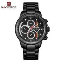 NAVIFORCE NF9184 Fashion Male Quartz Movt Man Watch Luxury Stainless Steel Watch Gift Watch