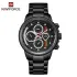 NAVIFORCE NF9184 Fashion Male Quartz Movt Man Watch Luxury Stainless Steel Watch Gift Watch