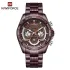 NAVIFORCE NF9185 Men's Watch Luxury Brand Business Casual Quartz Wrist watches Men Waterproof Clock