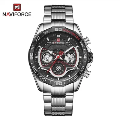 NAVIFORCE NF9185 Men's Watch Luxury Brand Business Casual Quartz Wrist watches Men Waterproof Clock