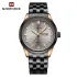 NAVIFORCE NF9203 Classic Quartz Calendar Style Stainless Steel Business Men Wrist Watch High Quality Waterproof Man Clock