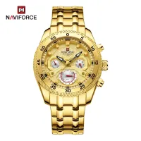 NAVIFORCE 9222 Sport Wristwatch Top Brand Luxury Military Men Watch Auto Date Week Quartz Waterproof Original Male Clock