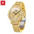 OLEVS 9904 Full Diamond Watch for Women Fashion Stainless Steel Ladies Wristwatch Luxury Elegant Original Quartz Women's Watches