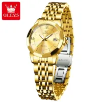 OLEVS 9989 Women's Quartz Watch - Golden